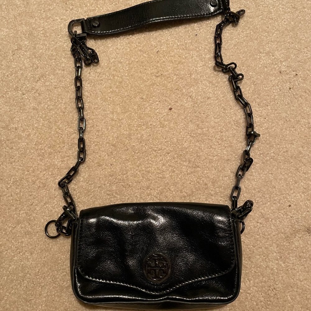 Small Tory Burch Patent Crossbody